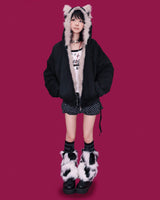 カウファーレッグウォーマー (2color)