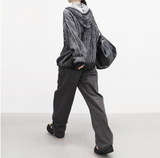 (Unisex) オナンツーウェイフーディドジップアップ
