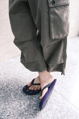 Vintage Military Capri Cargo Pants (Washed Khaki)