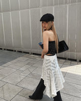 Dot halter top