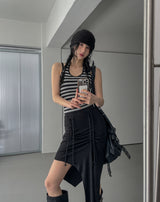 Molly Stripe Halter Sleeveless