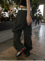 [Unisex] エイジングカーペンダー ワイドパンツ(3color)