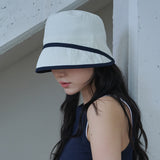 コントラストライン ムーンバケットハット (Ivory)