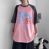 Home Raglan Boxy Fit Short-Sleeved T-shirt (3 colors) H&L
