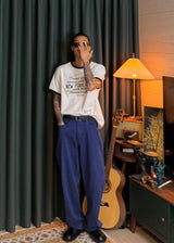 Cotton wide Color Pants 2COLOR