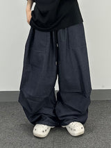ノンフェードプッティングピンタックパンツ