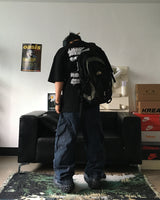 HD Round Pigment Cargo Pants (2C)