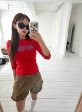 Pumpkin cargo short pants(2c)