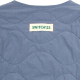 クロップリバーシブルキルティングジャンパー (UNISEX)_SYS1JP03BU