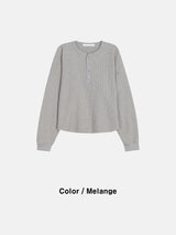 Berg Cropped Waffle Top