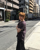 スタッズ シーム ショートスリーブ Tシャツ