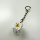 [withsome made] Round Sun LED Keycap Keyring (Single Key)