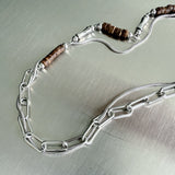 Double-Layer Bead Link Chain