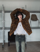 Referred Wool Round Cardigan