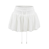 Tokyo Mina Balloon Pleated Banding Shorts 231848985