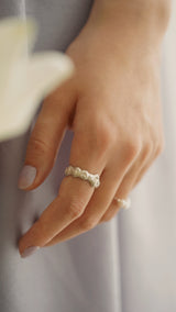 【MADE】 Sparkling stream ring