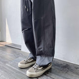 3D パネルド ファンクショナル ドローストリング パンツ