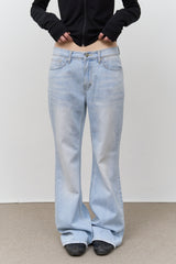 (W) Pulse Light Bootscut Denim