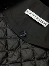 Curvy Line Mac Coat Black