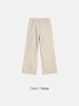 Cut line reverse pants