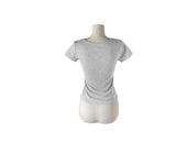 Lorin Deep V-Neck Slim Short Sleeve T-Shirt