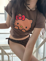 キティクロップTシャツ