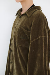 DSXBS HEAVY CORDUROY COLLAR SHIRT MUSTARD