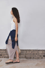 SLIT LONG SKIRT