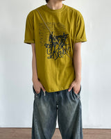 ペンシルプリントショートスリーブTシャツ