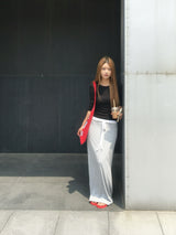 [3/4 Sleeve] Loen Modal Side-Ruched Tee (12c)