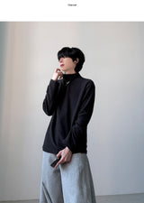フリースハーフネックロングスリーブ