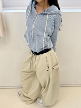 ツーサイドバックルパンツ❤ - 3 COLORS