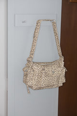 SHAKIRI LEOPARD POCKET BAG (BEIGE)