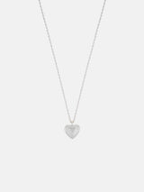 heart shell silver925 necklace natural SV
