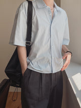 ベーシックエアクロップショートスリーブシャツ