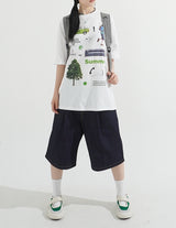 Green Summer Overfit T-Shirt