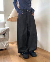 Leming strike Big pocket snap button wide Long  Pants