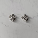 ビンテージフラグメントピアス - シルバー