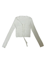[BODY SHAPING] SOFT-FIT SLIM CROPPED KNIT - 2 COLOR