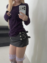 monic flower knit ops(3 color)