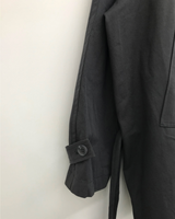 Belted trench half coat (2color)