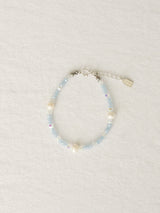 Silver925_パステルパール_ブレスレット (Blue,Pink)