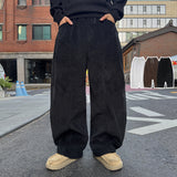 Cozy Golden One-Tuck Pants