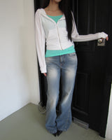 Sirun Studded Seam Bootcut Pants