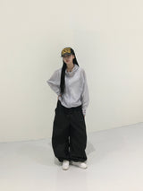 [Ritcore MADE] ミニドットワイドデニムパンツ (2c)