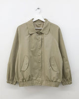 Faded Washed Curve Jacket (2color)