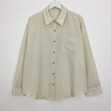 Summer pinstripe shirt (2color)