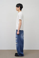 Delta Washed Damage Denim