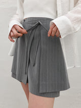 (PT-5649)TALIA WRAP SKIRT PANTS