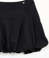 BALLOON MINI SKIRT BLACK